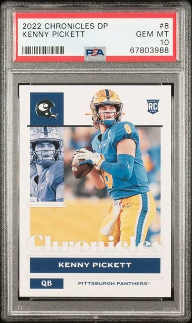 2022 Panini Chronicles Draft Picks Kenny Pickett #8 card image
