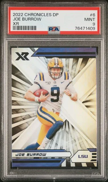 2022 Panini Chronicles Joe Burrow XR #6 card image