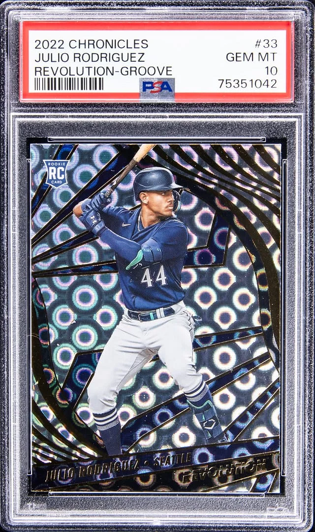 2022 Panini Chronicles Julio Rodriguez Certified #33 card image