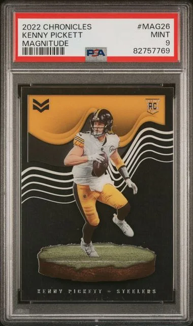 2022 Panini Chronicles Kenny Pickett Magnitude #Mag26 card image