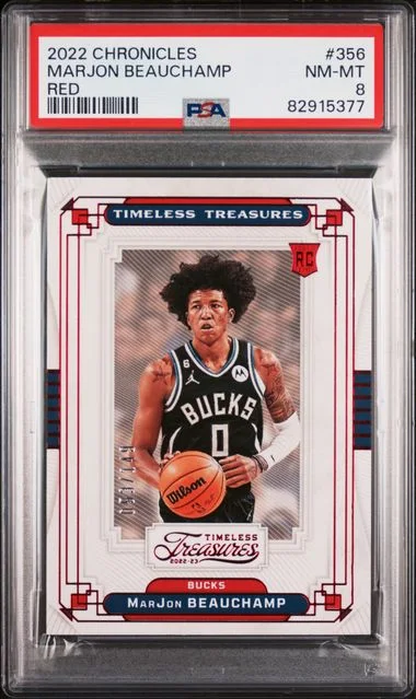 2022 Panini Chronicles Marjon Beauchamp Red #356 card image