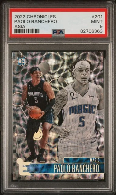 2022 Panini Chronicles Paolo Banchero Asia #201 card image