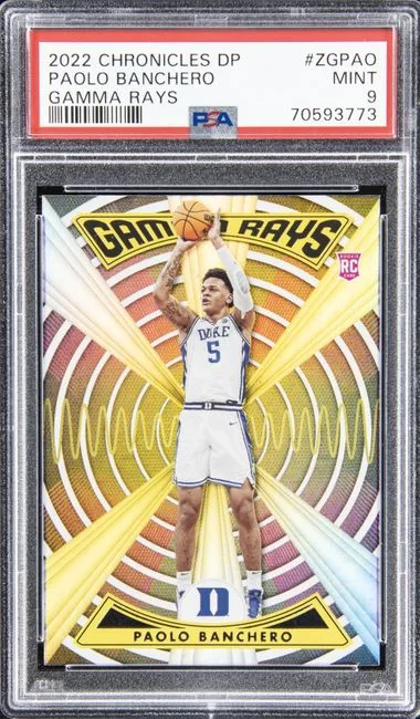 2022 Panini Chronicles Paolo Banchero Gamma Rays #ZG-PAO card image
