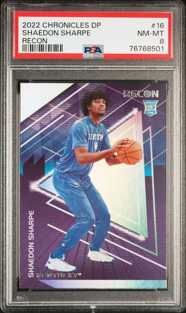 2022 Panini Chronicles Shaedon Sharpe Recon #16 card image