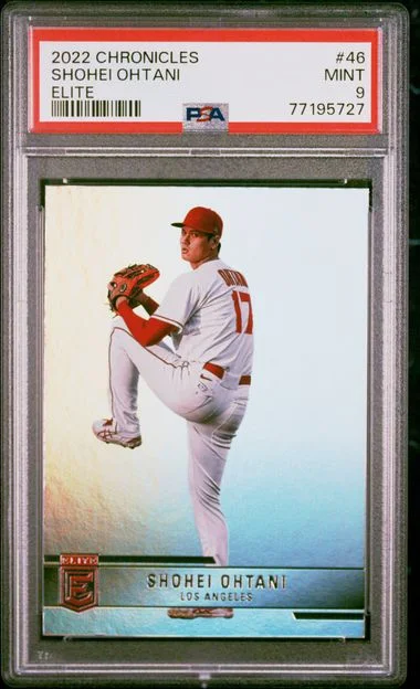 2022 Panini Chronicles Shohei Ohtani Elite #46 card image