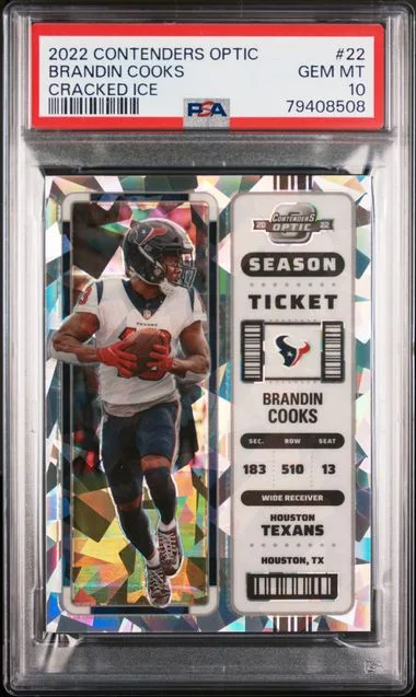 2022 Panini Contenders Optic Brandin Cooks Red #22 card image