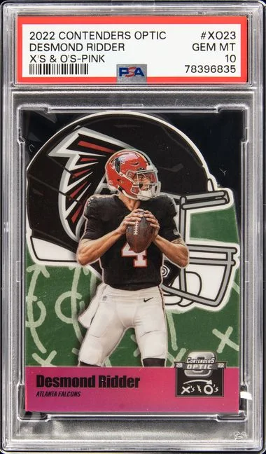 2022 Panini Contenders Optic Desmond Ridder X's & O's #XO23 card image
