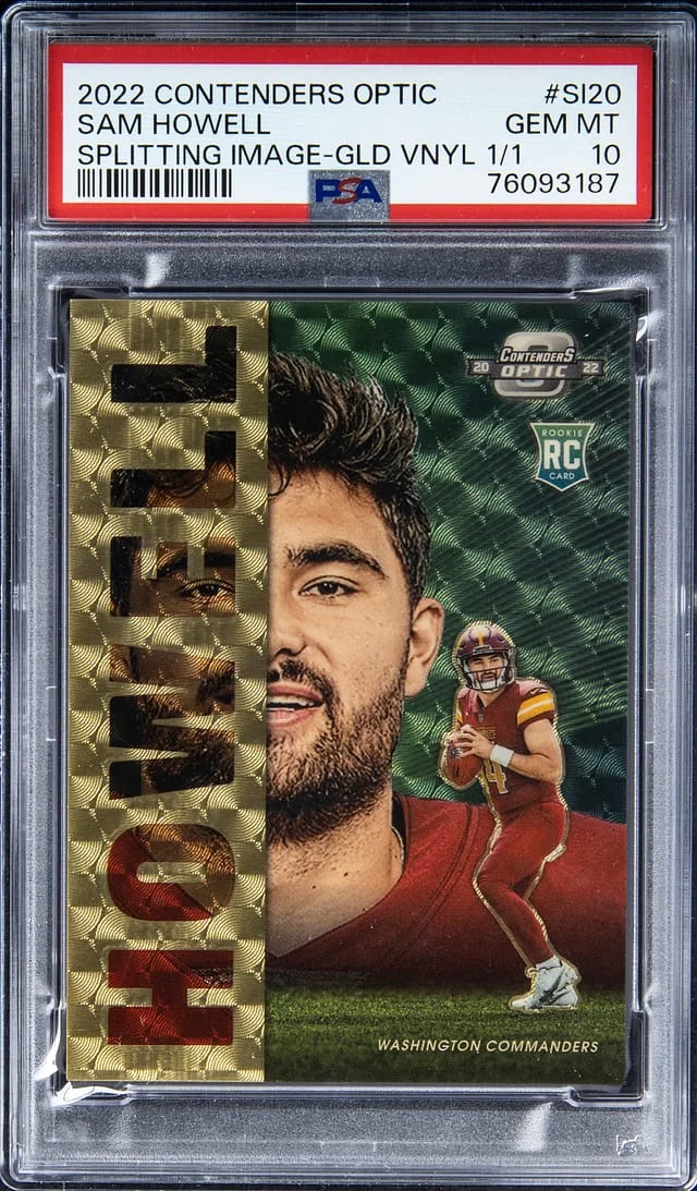 2022 Panini Contenders Optic Sam Howell Splitting Image #SI20 card image