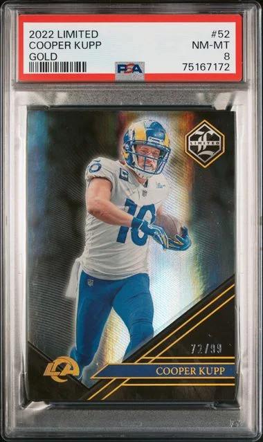 2022 Panini Cooper Kupp Limited Gold #52 card image