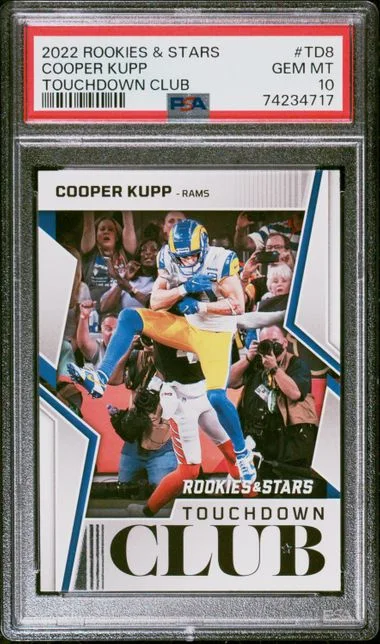 2022 Panini Cooper Kupp Rookies & Stars Touchdown Club #TD8 card image