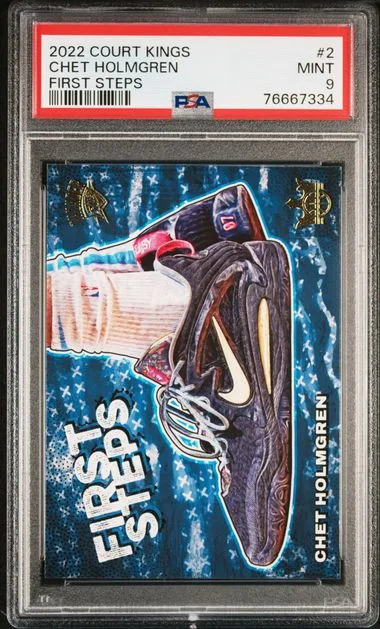 2022 Panini Court Kings Chet Holmgren First Steps #2 card image