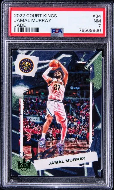 2022 Panini Court Kings Jamal Murray Jade #34 card image