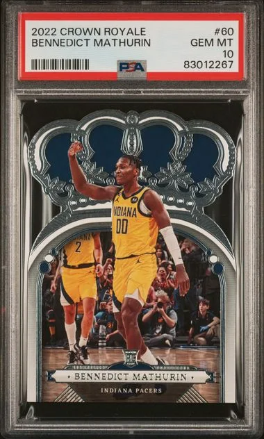 2022 Panini Crown Royale Bennedict Mathurin #60 card image
