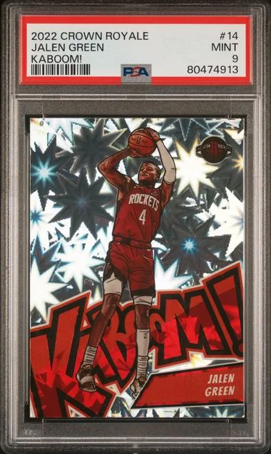 2022 Panini Crown Royale Jalen Kaboom! #14 card image