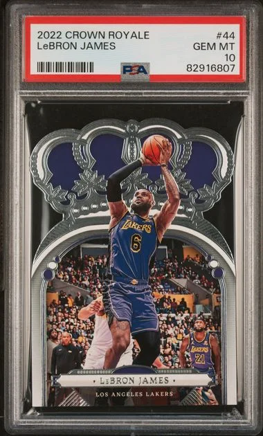 2022 Panini Crown Royale LeBron James #44 card image