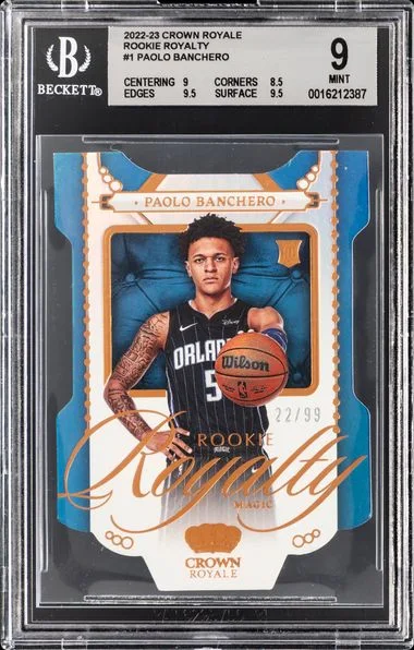 2022 Panini Crown Royale Paolo Banchero Royalty #1 card image