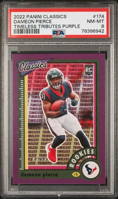 2022 Panini Dameon Pierce Classics #174 card image