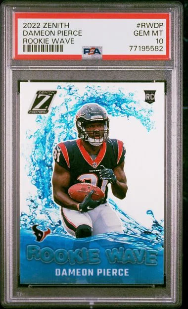 2022 Panini Dameon Pierce Zenith Wave #RWDP card image