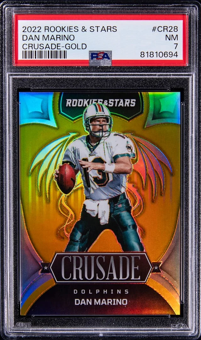 2022 Panini Dan Marino Rookies & Stars Crusade Gold #CR-28 card image