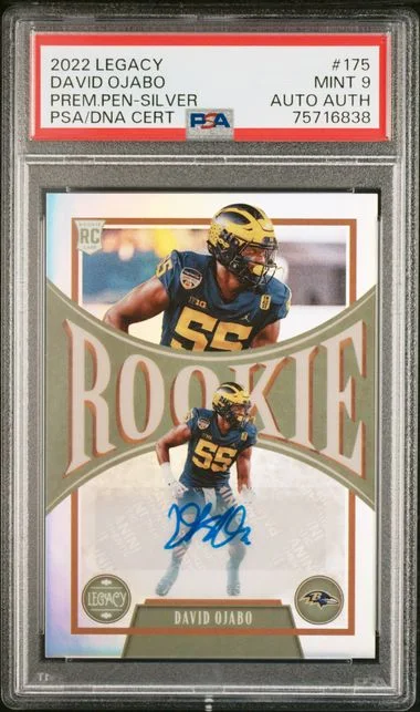 2022 Panini David Ojabo Legacy Premium Penmanship Silver #175 card image