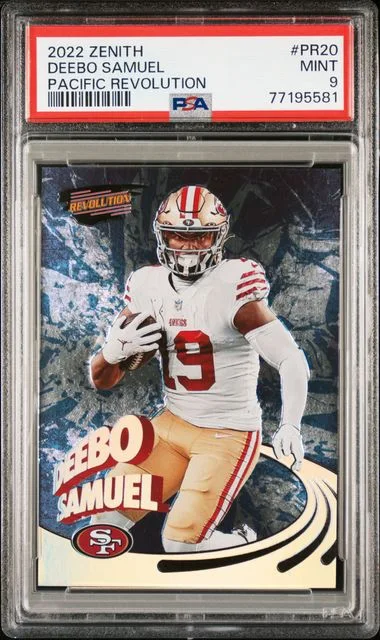 2022 Panini Deebo Samuel Zenith Pacific Revolution #PR20 card image