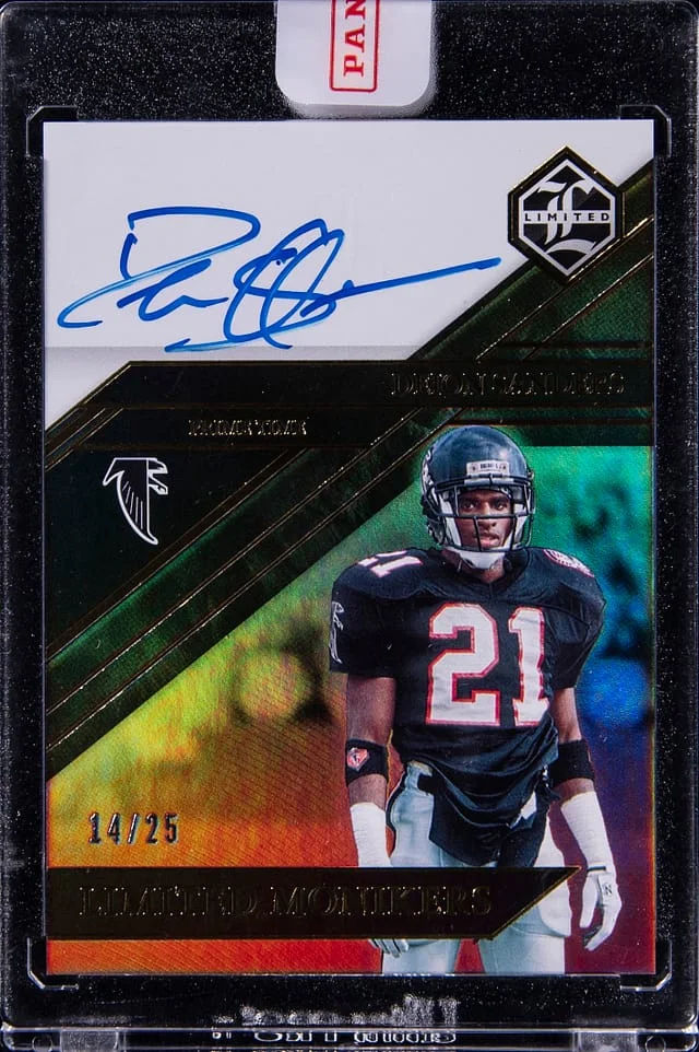 2022 Panini Deion Sanders Limited Monikers Autograph #LOM-DSA card image