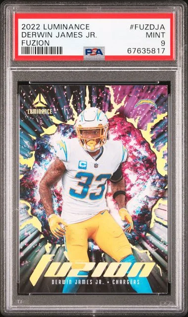 2022 Panini Derwin James Jr. Luminance Fuzion #FUZ-DJA card image