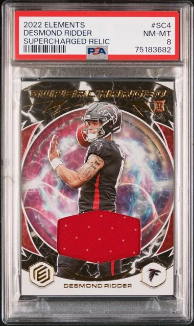 2022 Panini Desmond Ridder Elements Supercharged Relics #Sc4 card image