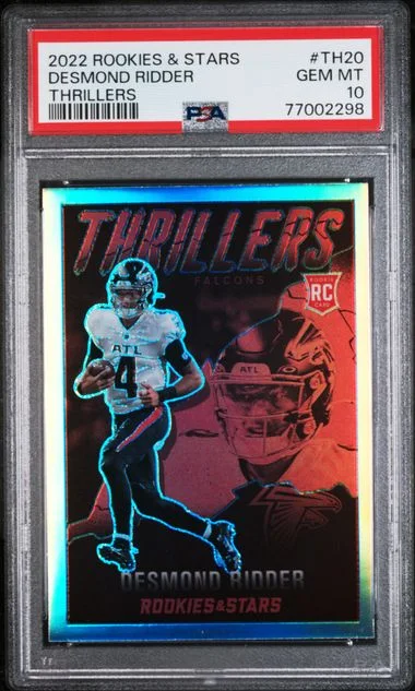2022 Panini Desmond Ridder Rookies & Stars Thrillers #TH20 card image