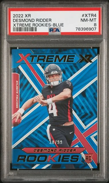 2022 Panini Desmond Ridder Xr Xtreme Rookies #XTR4 card image