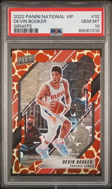 2022 Panini Devin Booker National VIP Giraffe #32 card image