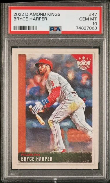 2022 Panini Diamond Kings Bryce Harper #47 card image