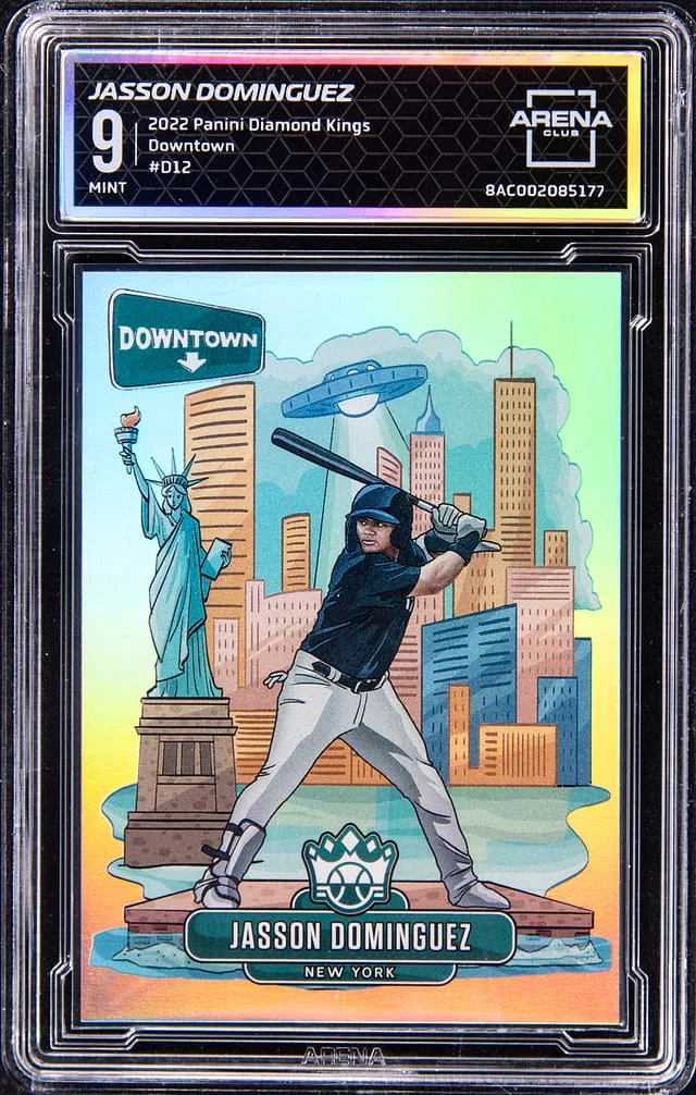 2022 Panini Diamond Kings Jasson Dominguez - AC Downtown #D12 card image