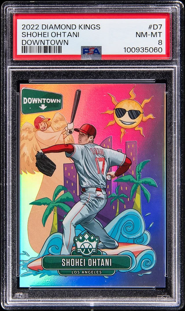 2022 Panini Diamond Kings Shohei Ohtani Downtown #D7 card image