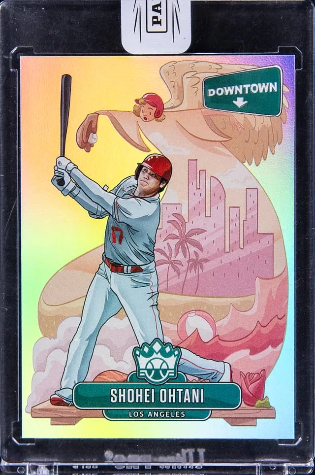 2022 Panini Diamond Kings Shohei Ohtani - Panini Encased Downtown #D2 card image