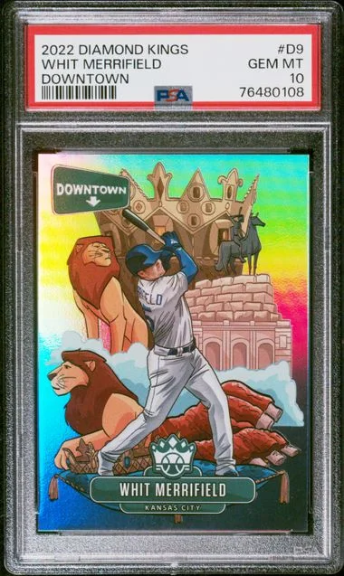 2022 Panini Diamond Kings Whit Merrifield Downtown #D9 card image