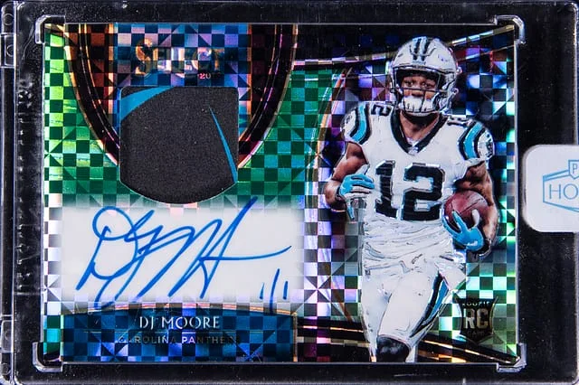 2022 Panini DJ Moore Honors 2018 Select Recollection #RM-DJ card image