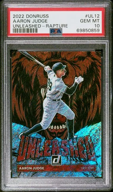 2022 Panini Donruss Aaron Judge Unleashed Rapture #Ul12 card image