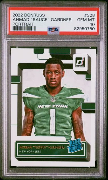 2022 Panini Donruss Ahmad Sauce Gardner Portrait #328 card image