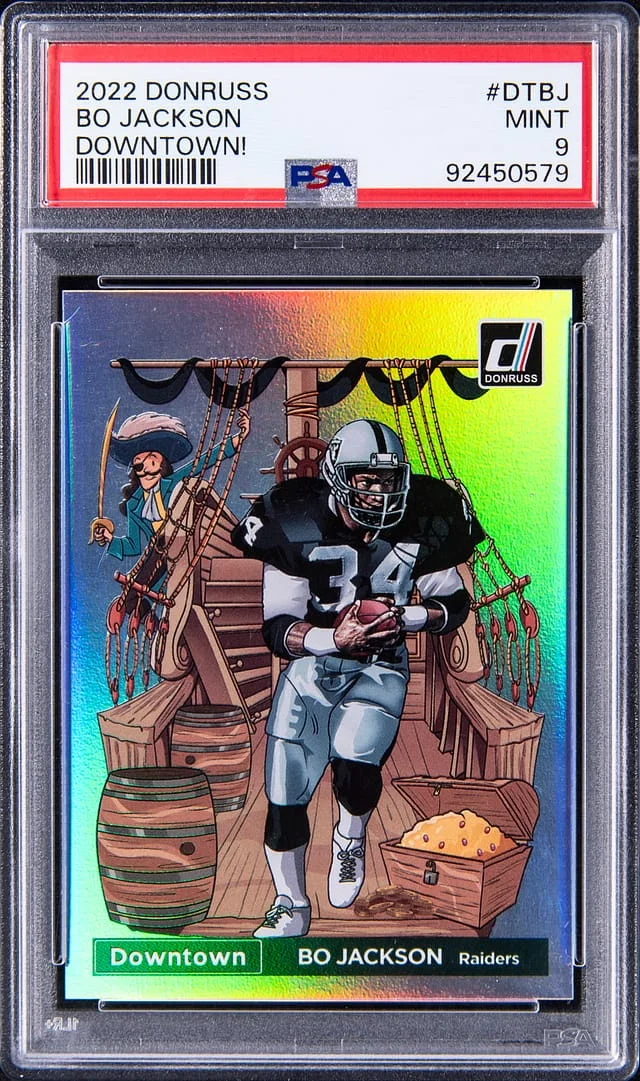2022 Panini Donruss Bo Jackson Downtown #DT-BJ card image