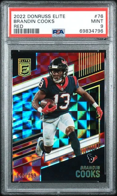 2022 Panini Donruss Brandin Cooks Elite Red #76 card image