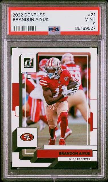 2022 Panini Donruss Brandon Aiyuk #21 card image