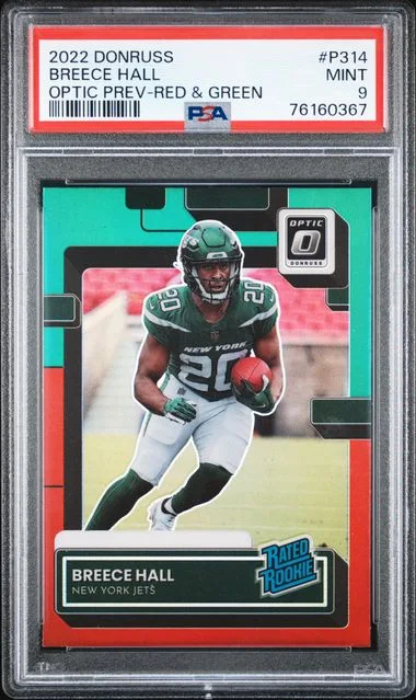 2022 Panini Donruss Breece Hall #P314 card image