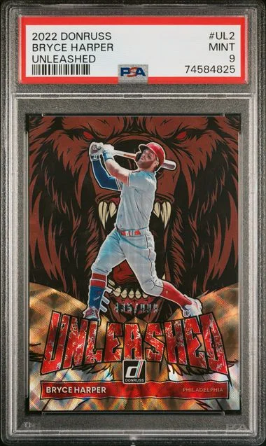 2022 Panini Donruss Bryce Harper Unleashed #UL2 card image