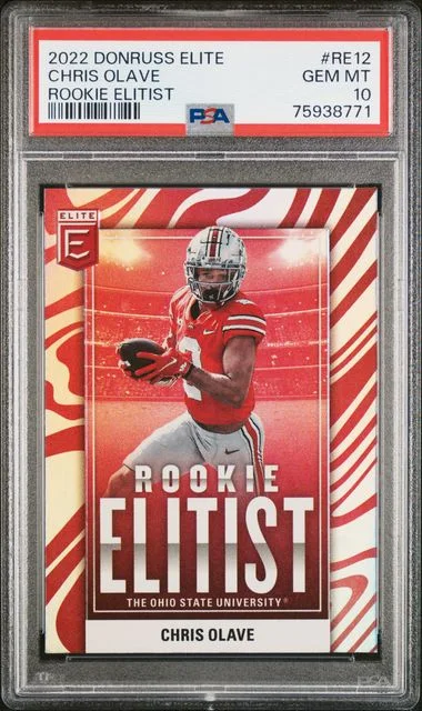 2022 Panini Donruss Chris Olave Elite Elitist #RE-12 card image