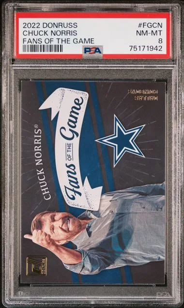 2022 Panini Donruss Chuck Norris Fans Of The Game #FG-CN card image