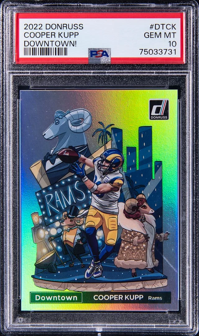 2022 Panini Donruss Cooper Kupp Downtown! #DT-CK card image