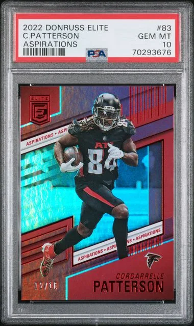 2022 Panini Donruss Cordarrelle Patterson Elite Aspirations #83 card image