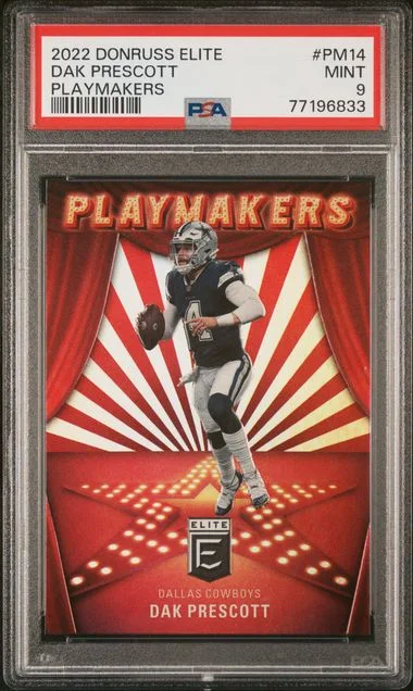 2022 Panini Donruss Dak Prescott Elite Playmakers #PM14 card image