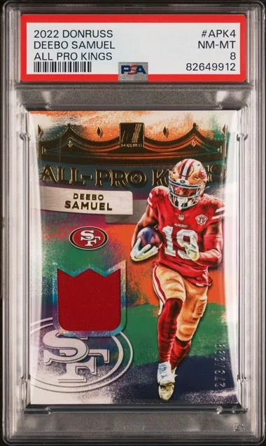 2022 Panini Donruss Deebo Samuel All-Pro Kings #APK4 card image